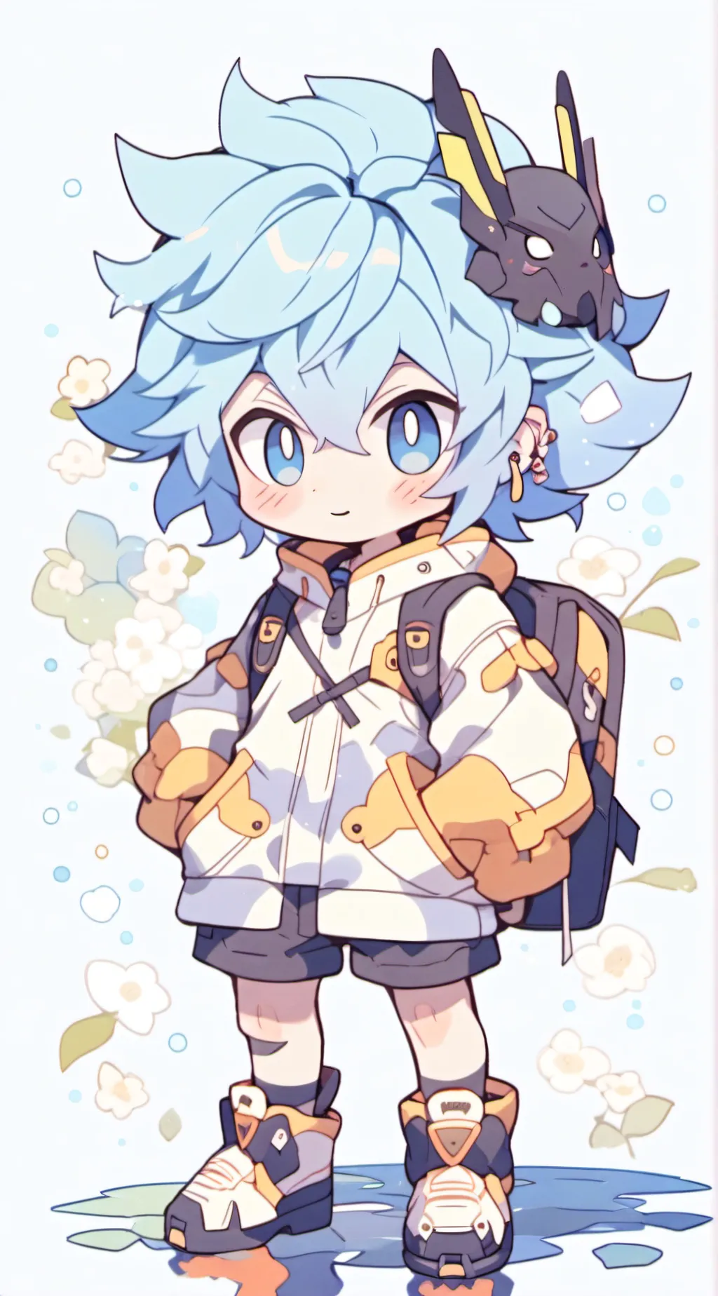 ai character: Sonic background