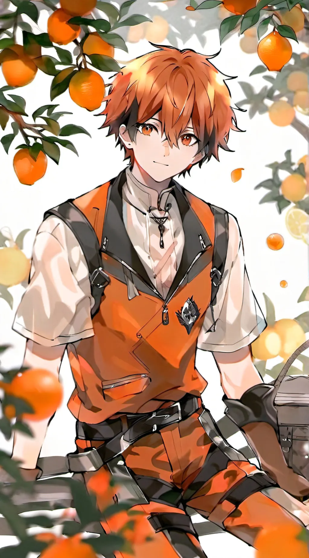 ai character: Citrus background