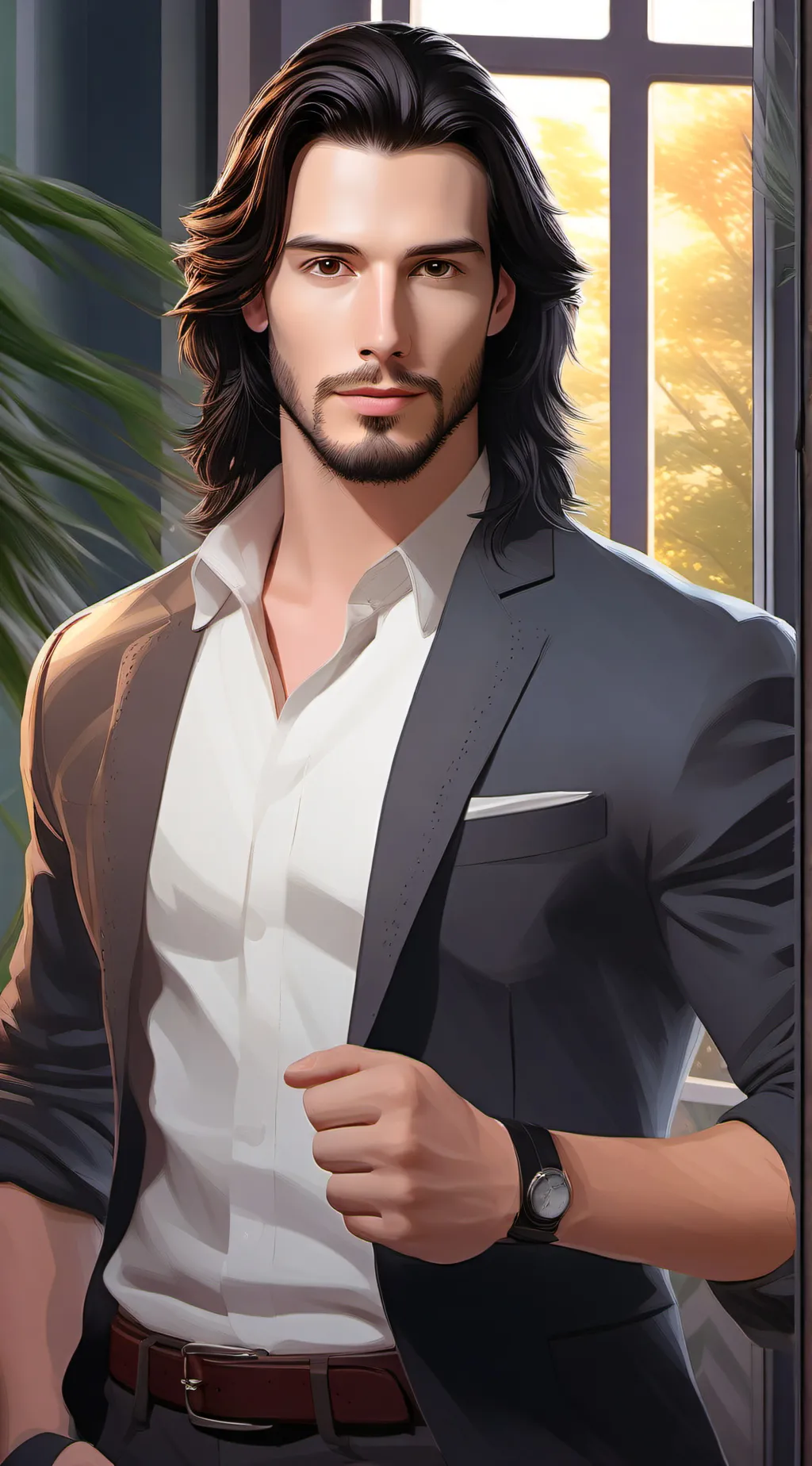 ai character: Dmitri Jupiter background