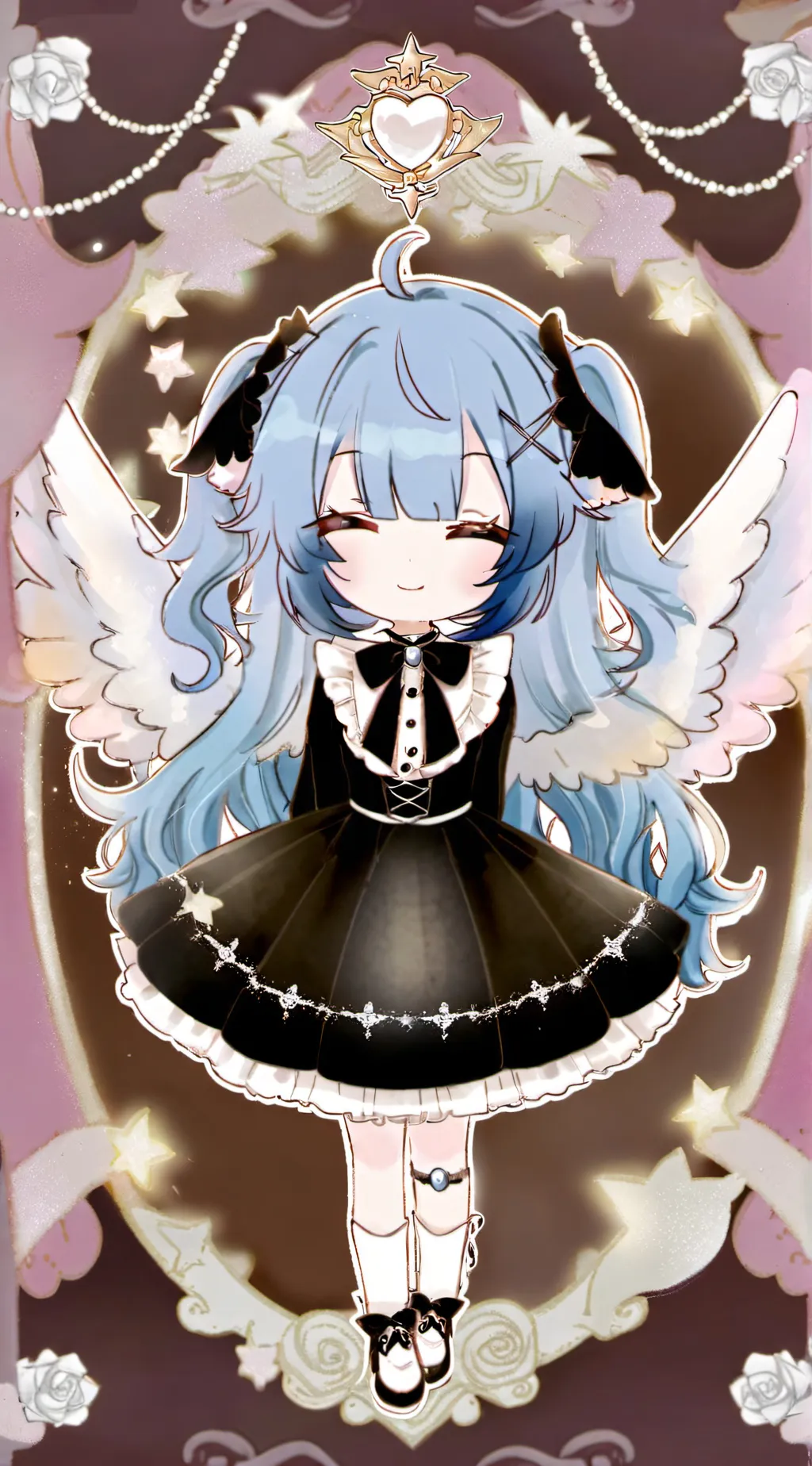 ai character: mad at you background