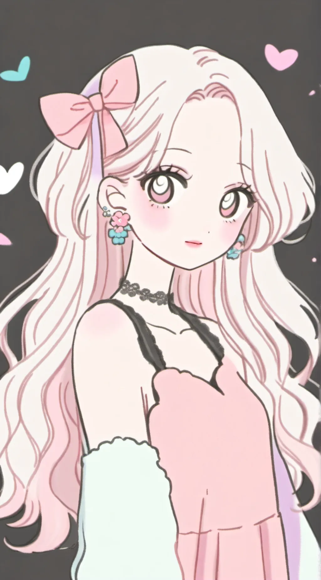 ai character: Rose background