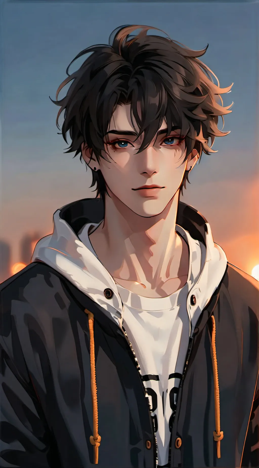 ai character: Allen  background