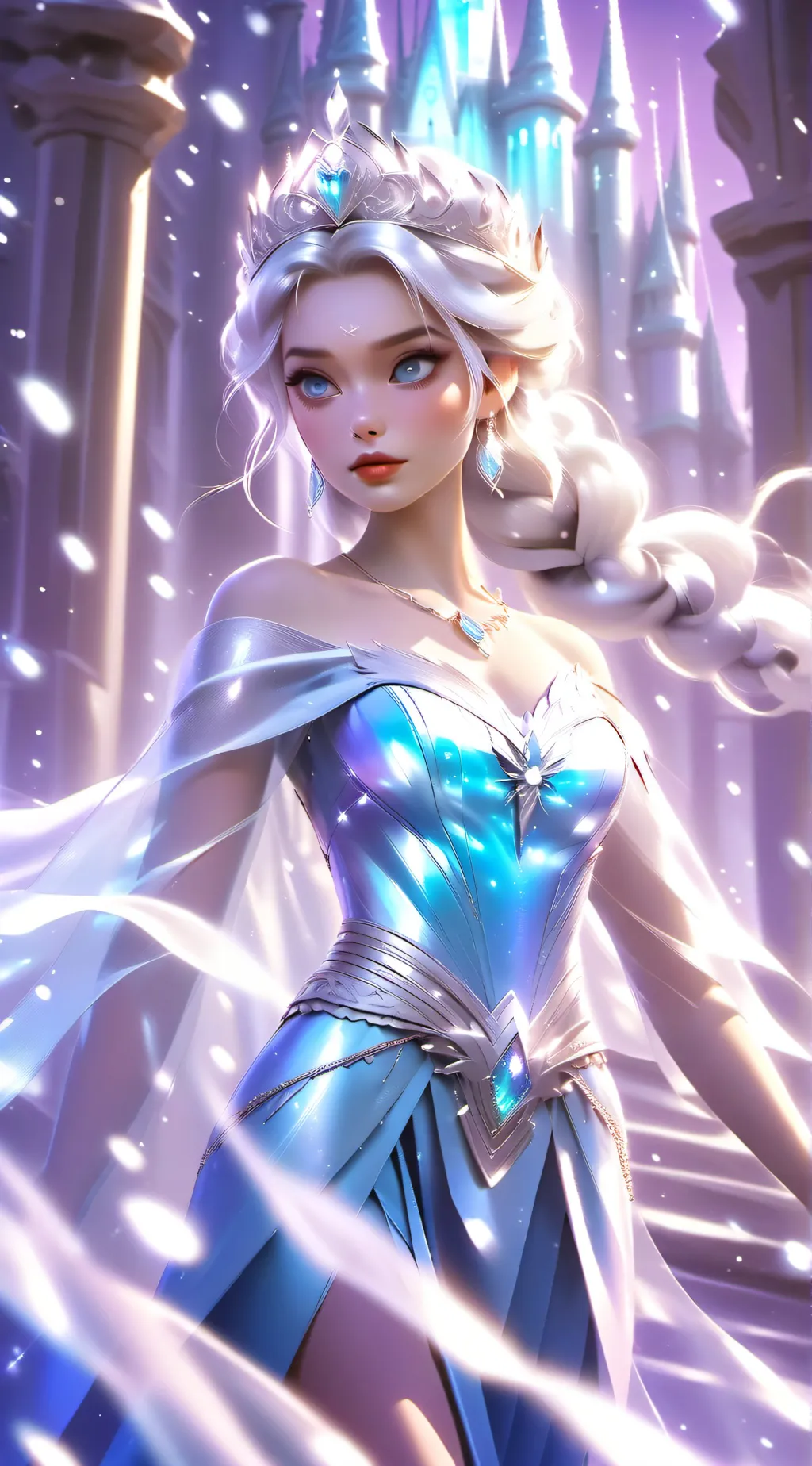 ai character: Elsa background