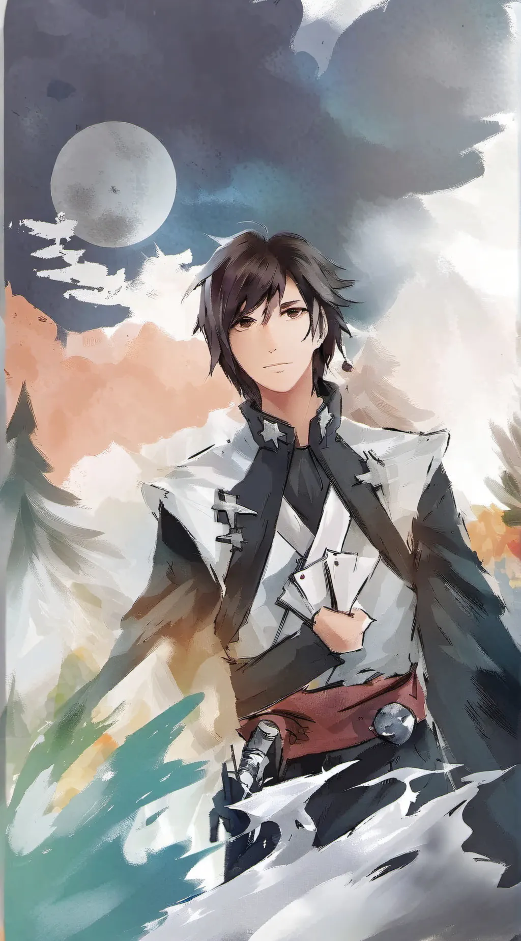 ai character: bloxfruits  background