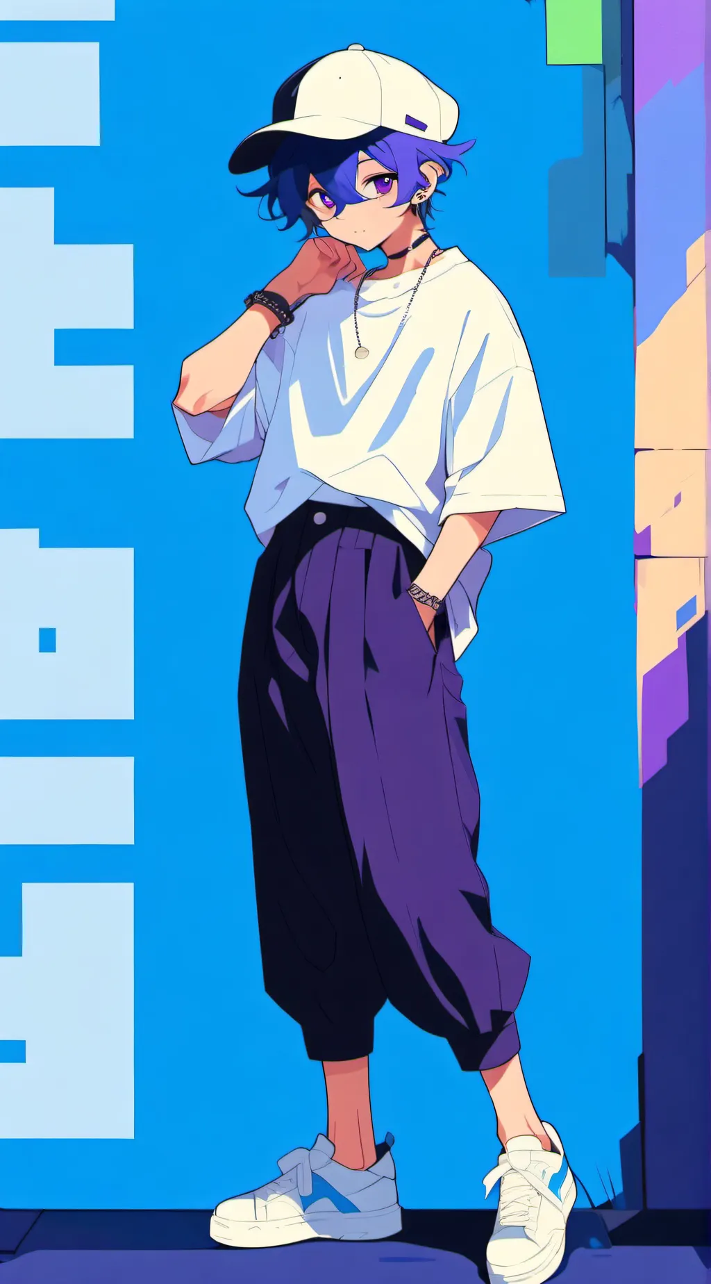 ai character: 🦈D Side bf🦈 background