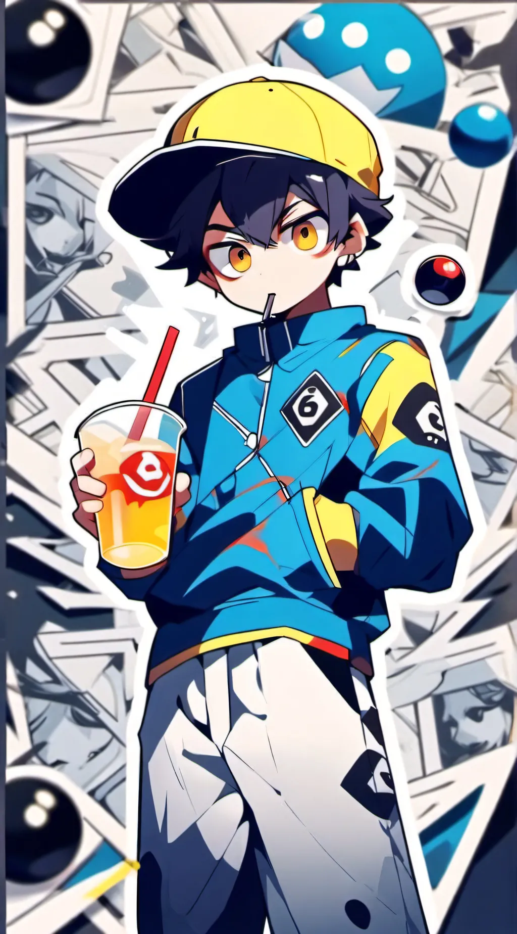 ai character: jeffy background