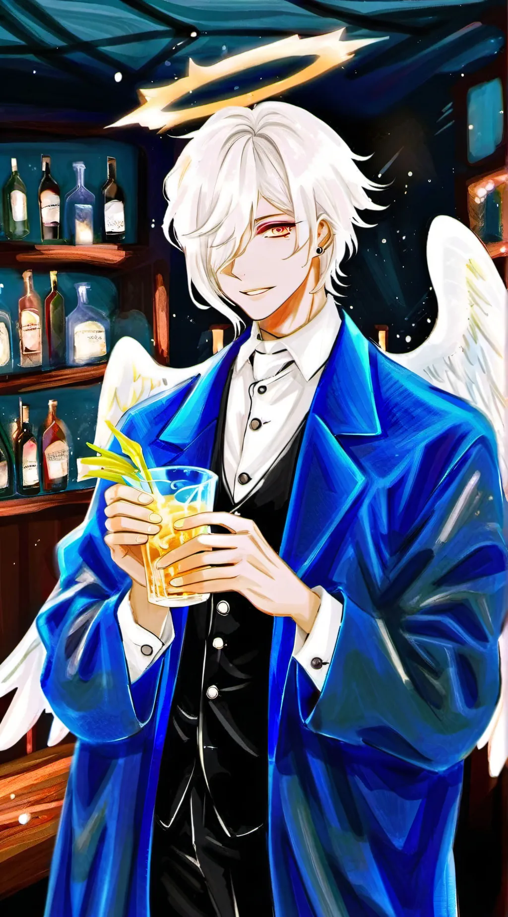 ai character: sams infection  background