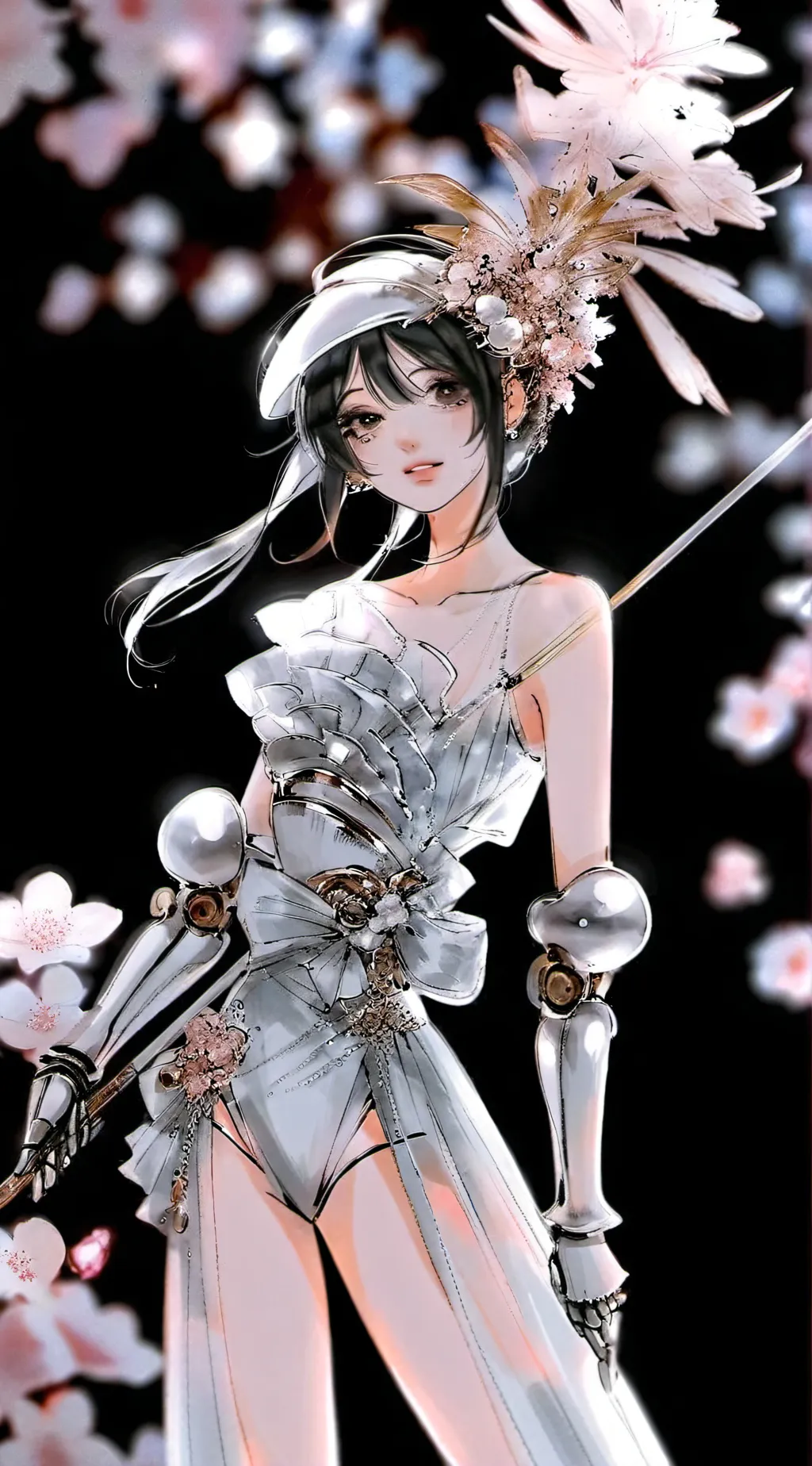 ai character: Kisha background