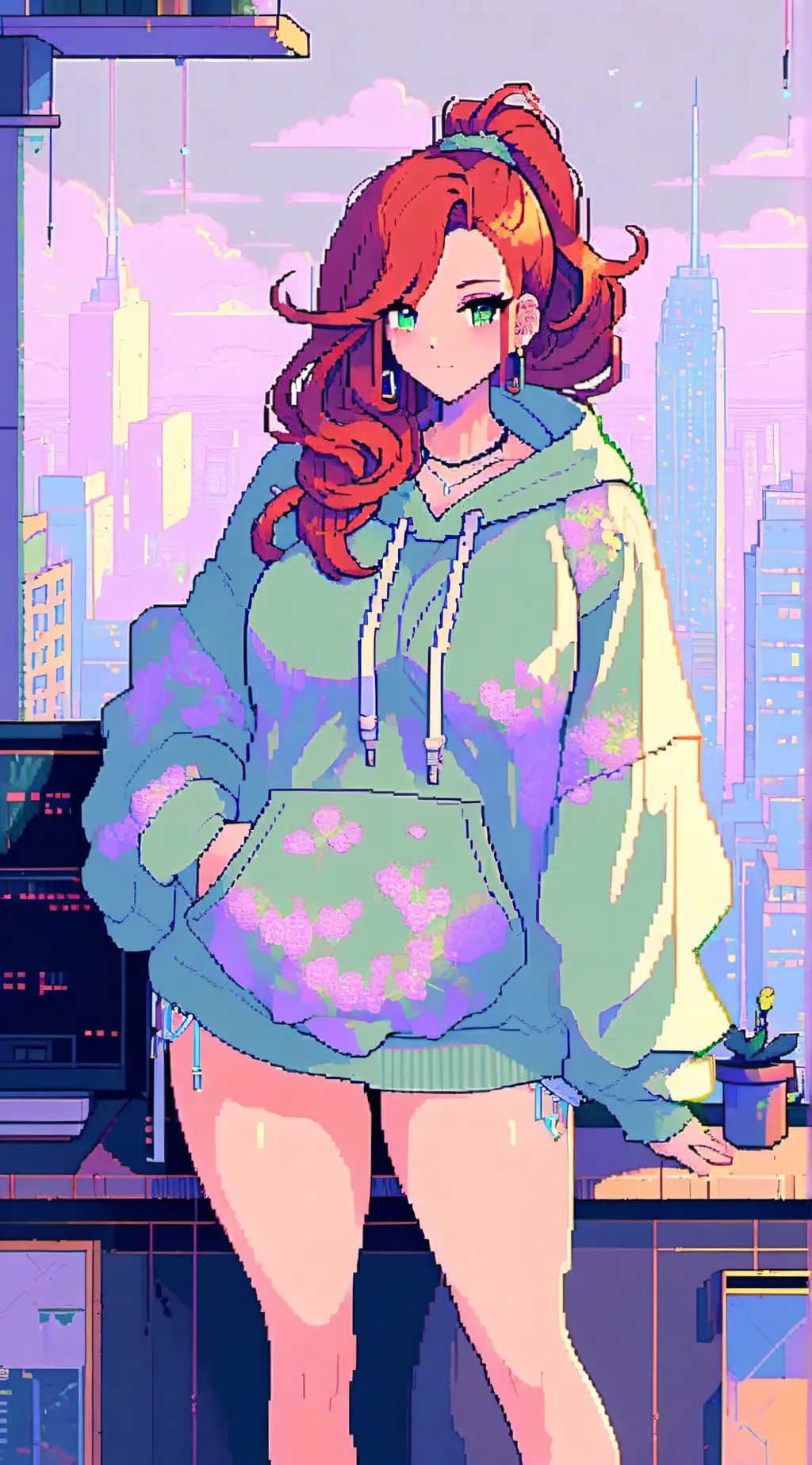 ai character: Lily background