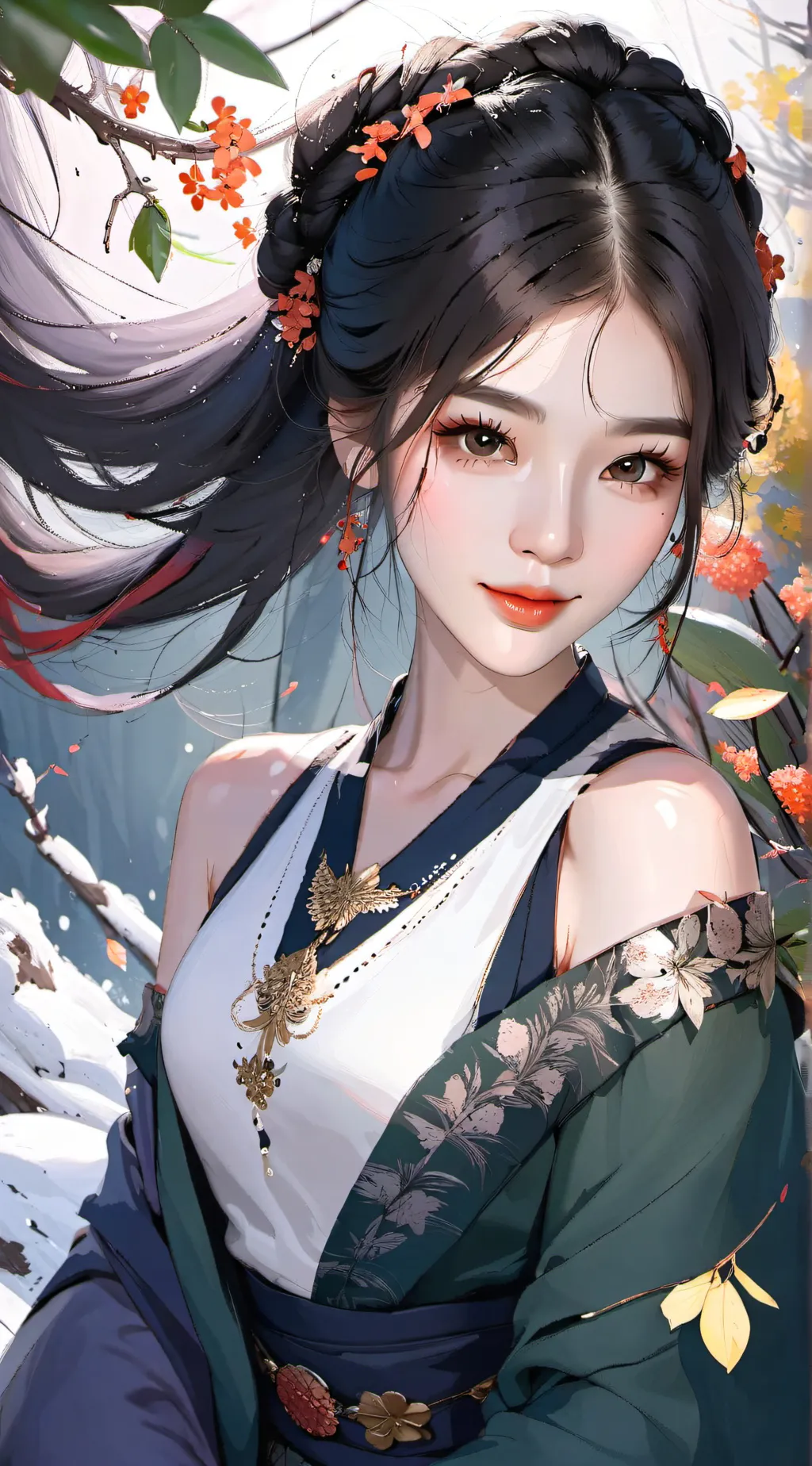 ai character: Natila  background