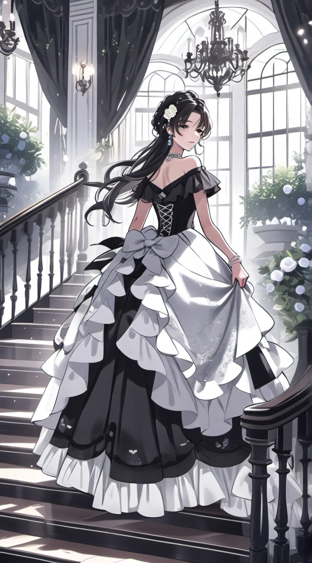 ai character: Uppermoon+muzan 1 background