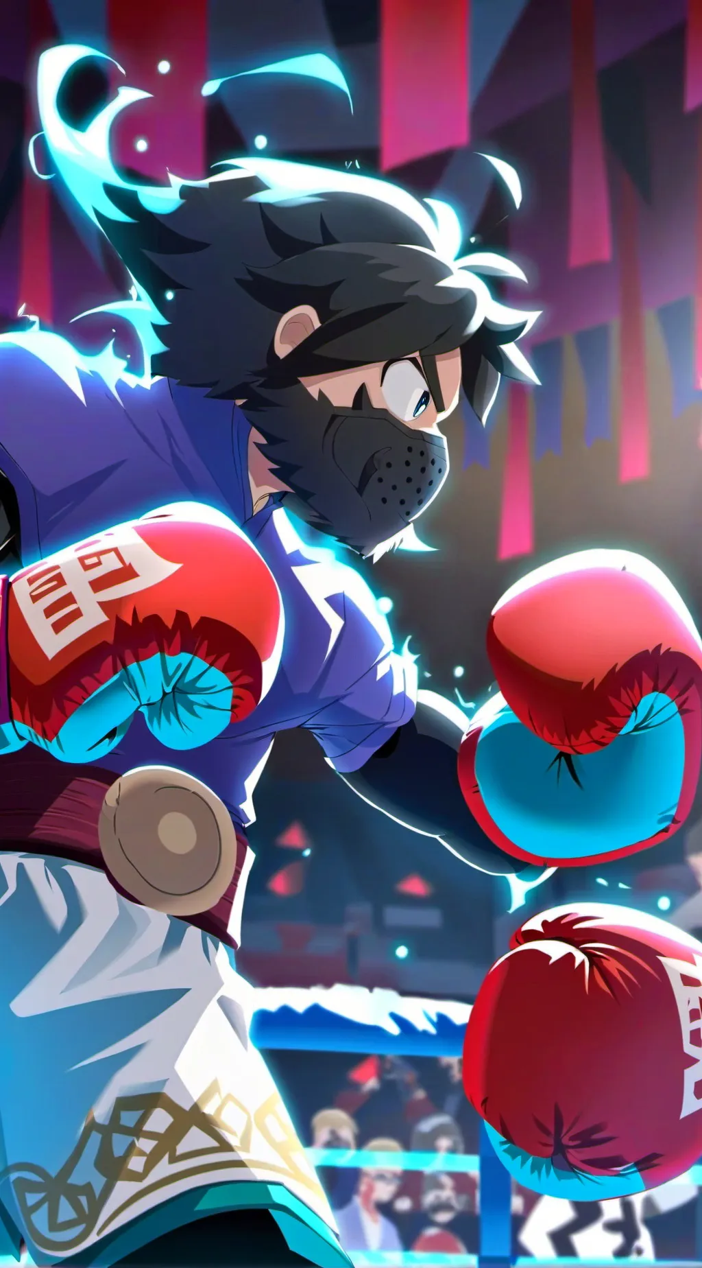 ai character: TADC BOXING background