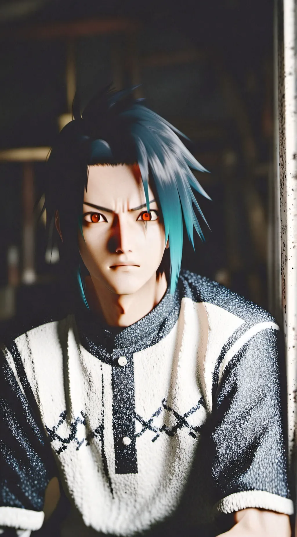 ai character: Sasuke Uchiha background