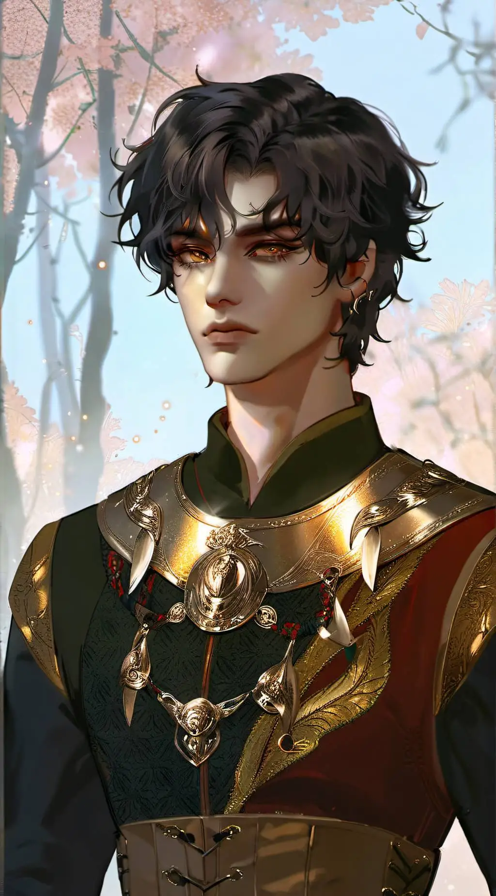 ai character: Callon  background