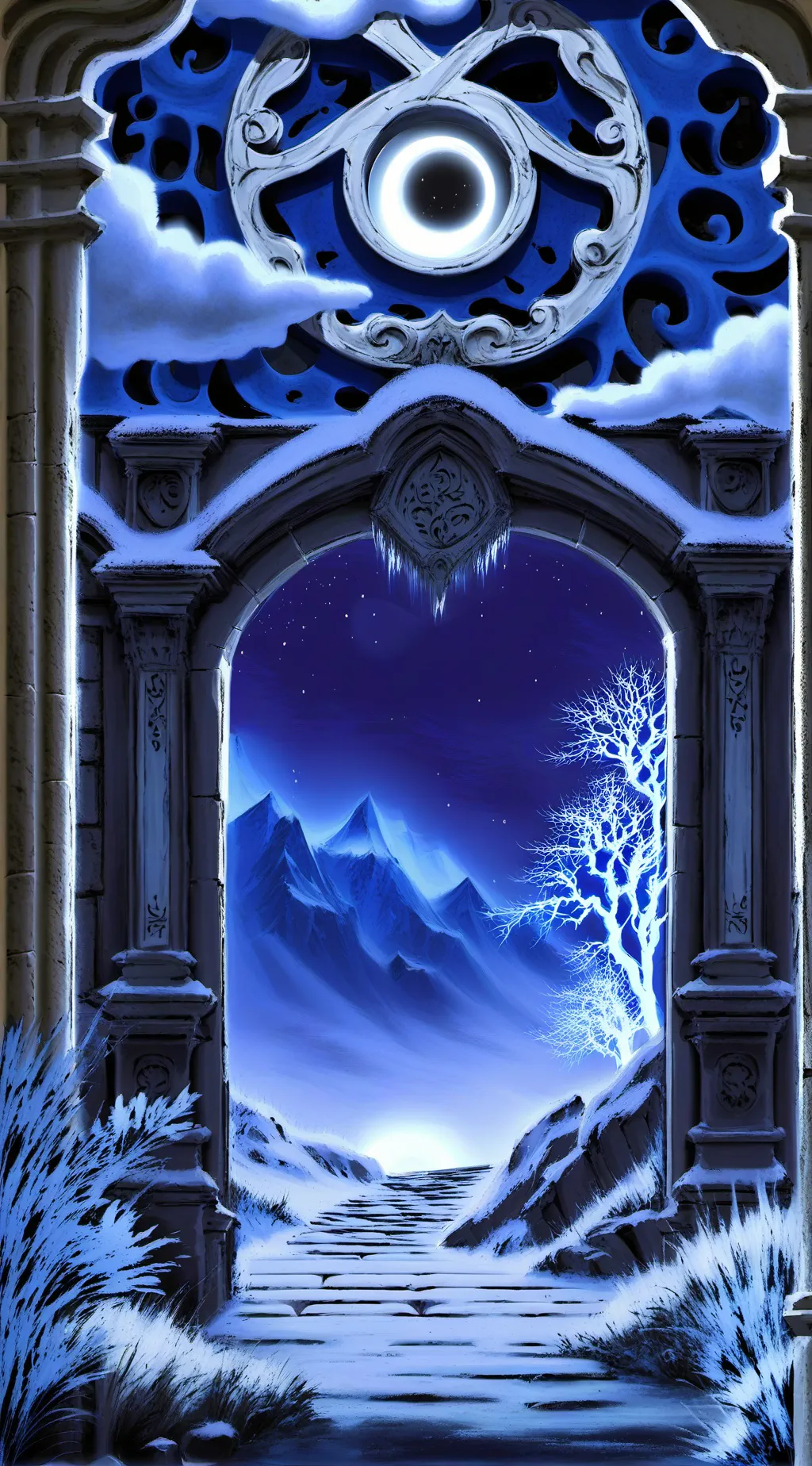 ai character: doors background