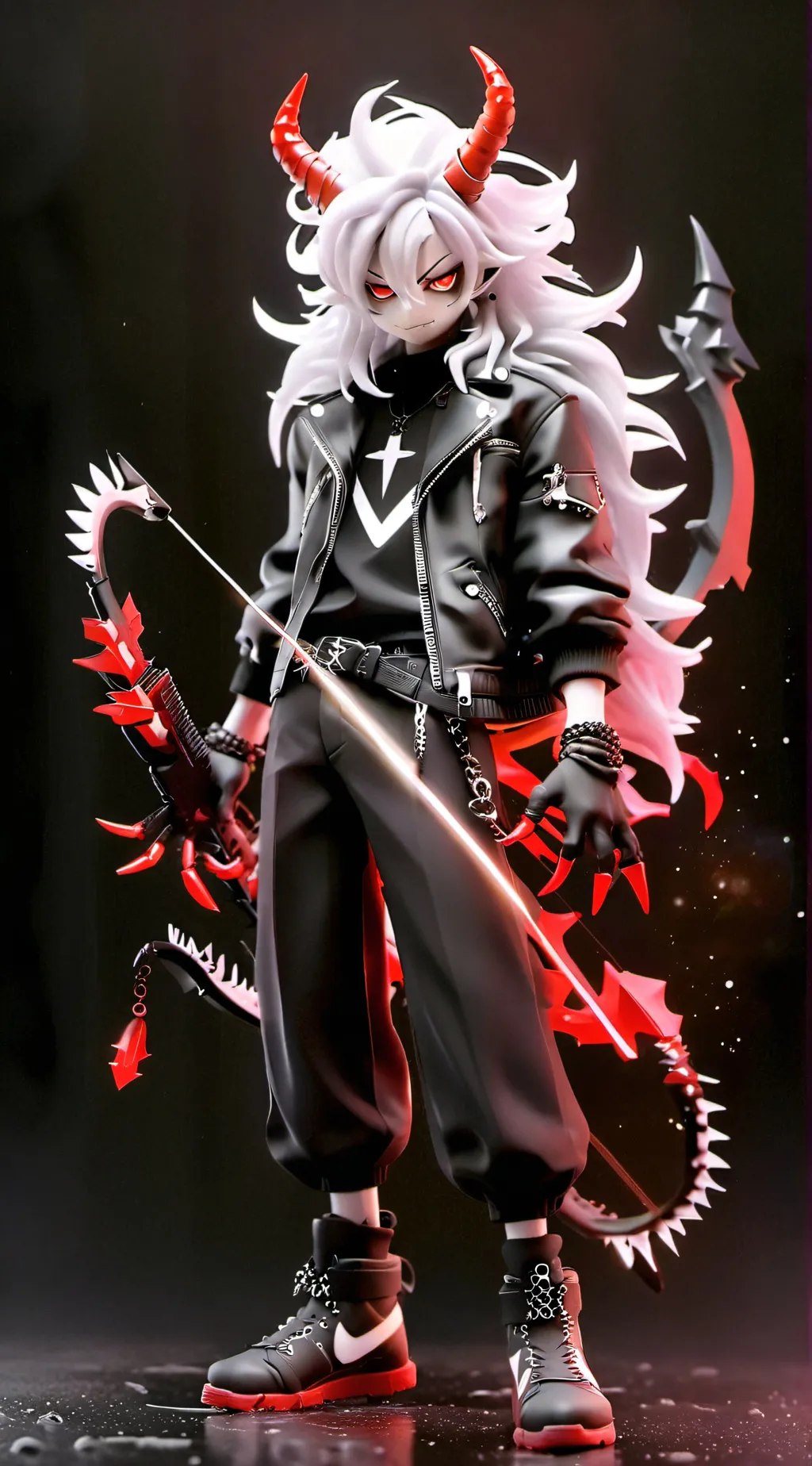 ai character: Blitzø x Stolas background