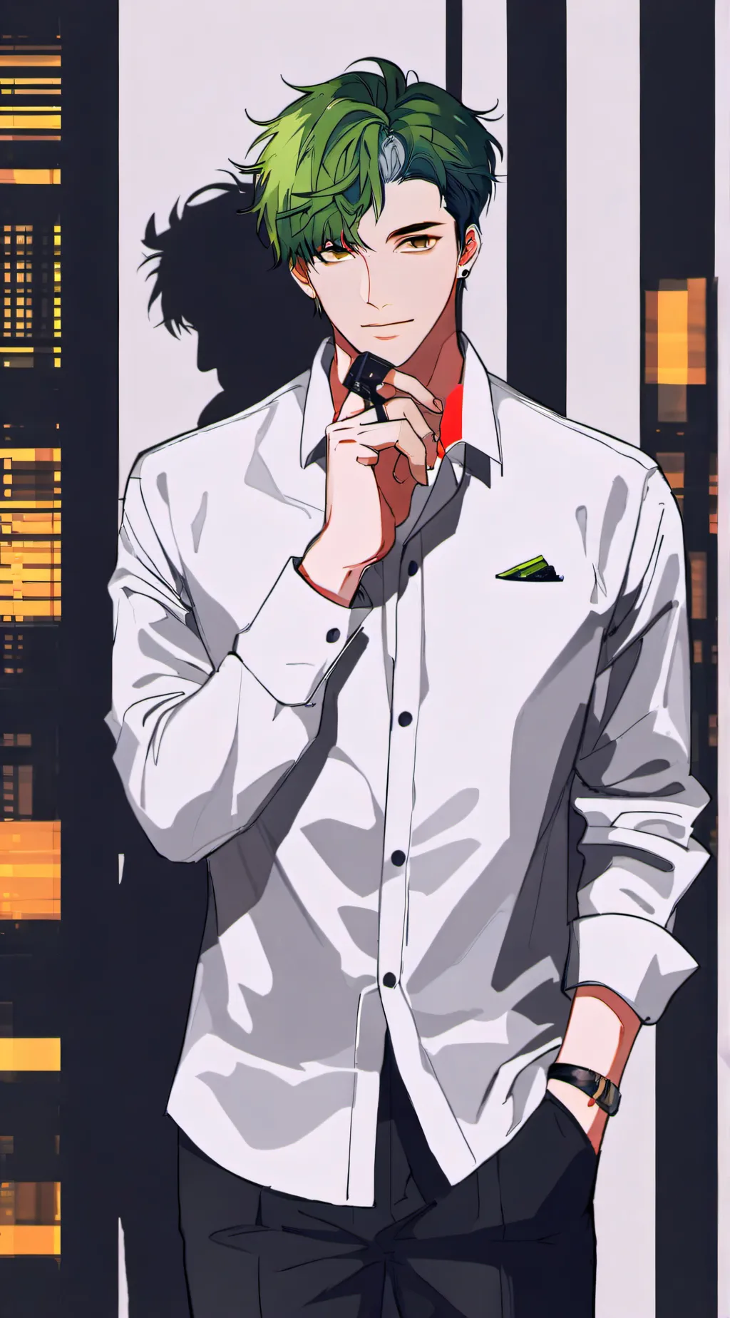 ai character: Garen background