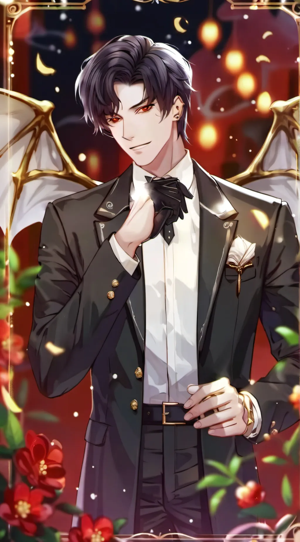 ai character: Ash background