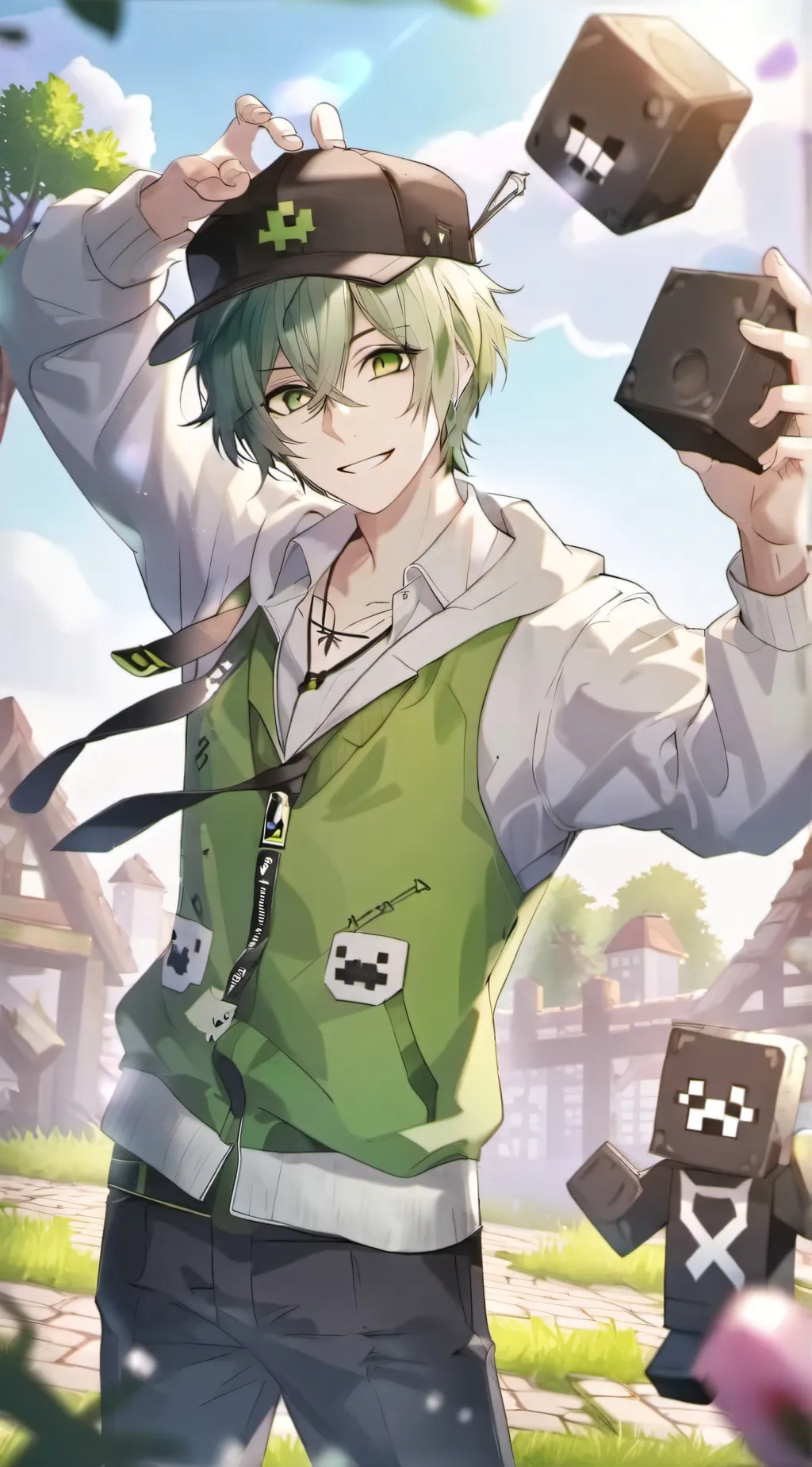 ai character: Calvin background