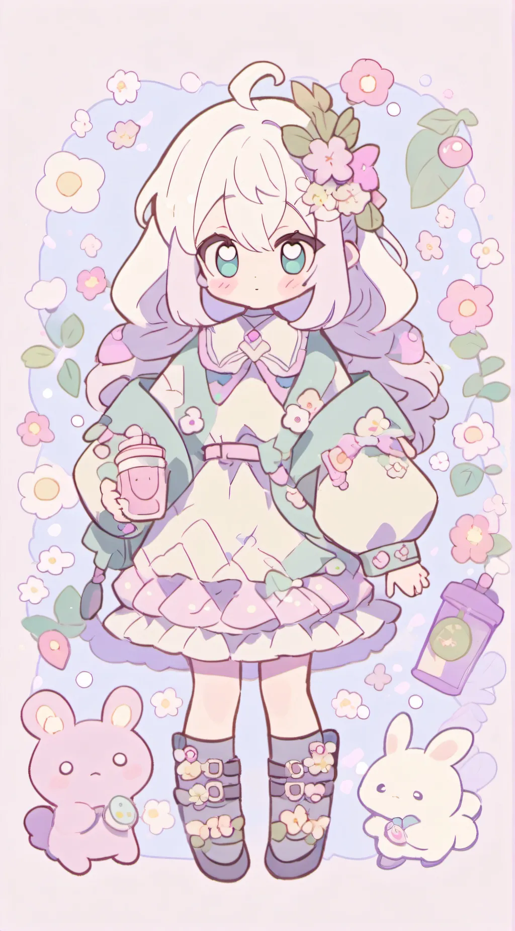 ai character: hashira  background