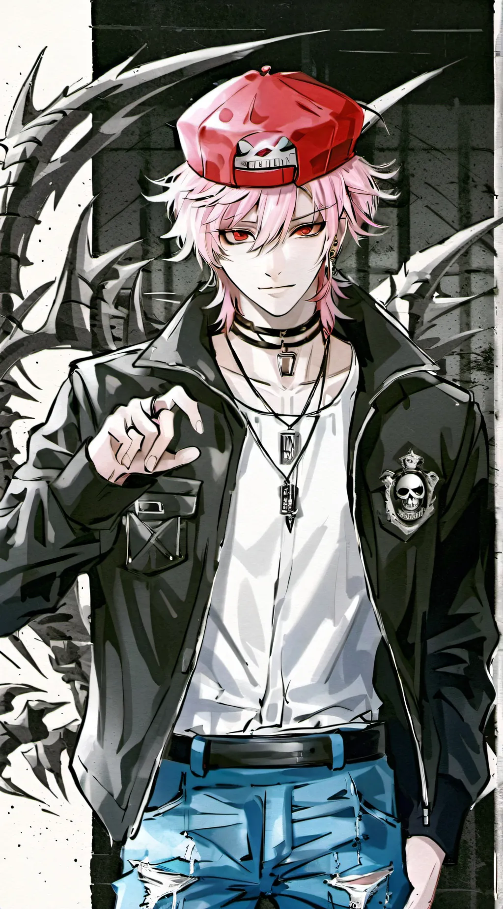 ai character: Lucifer background