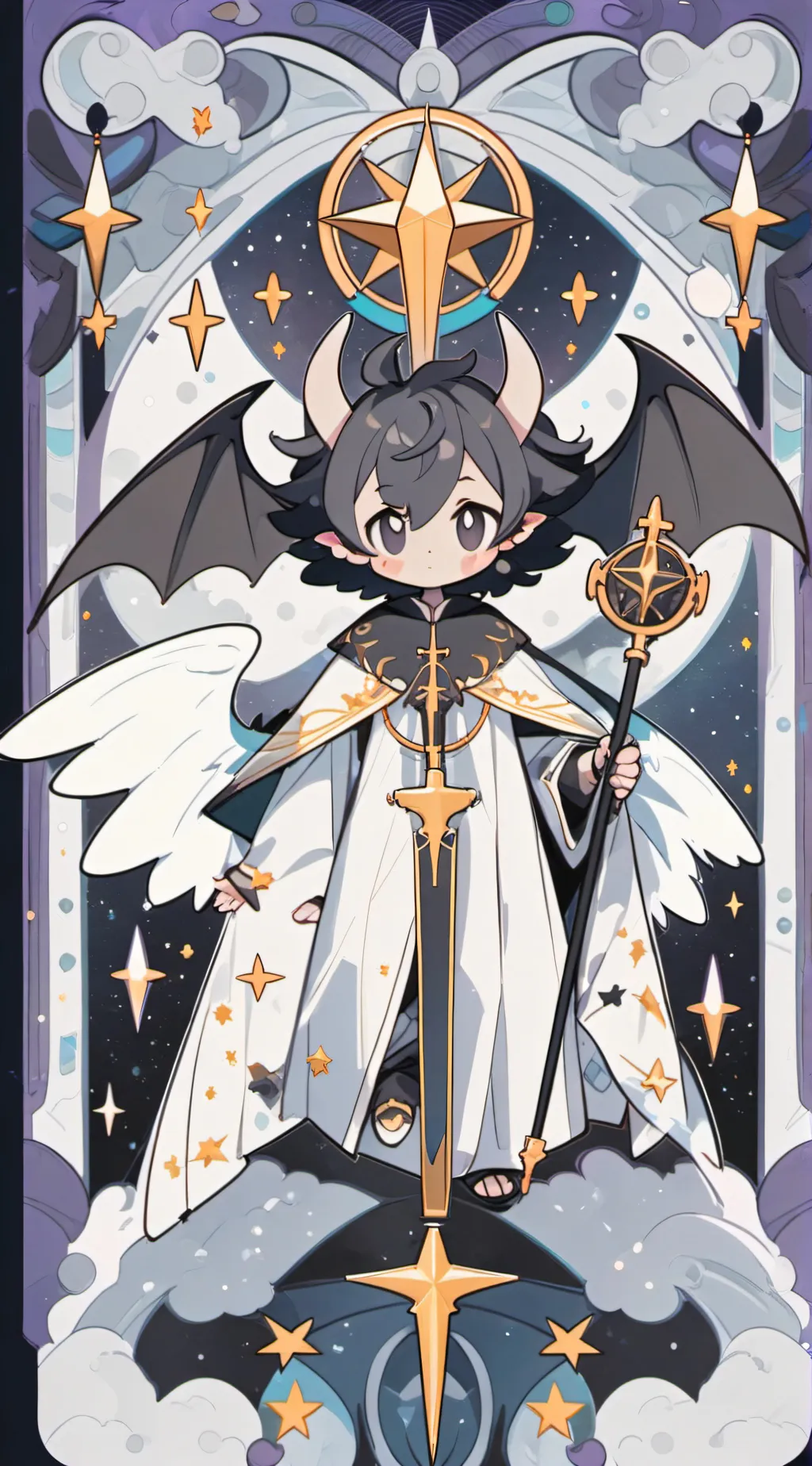 ai character: nocturna background