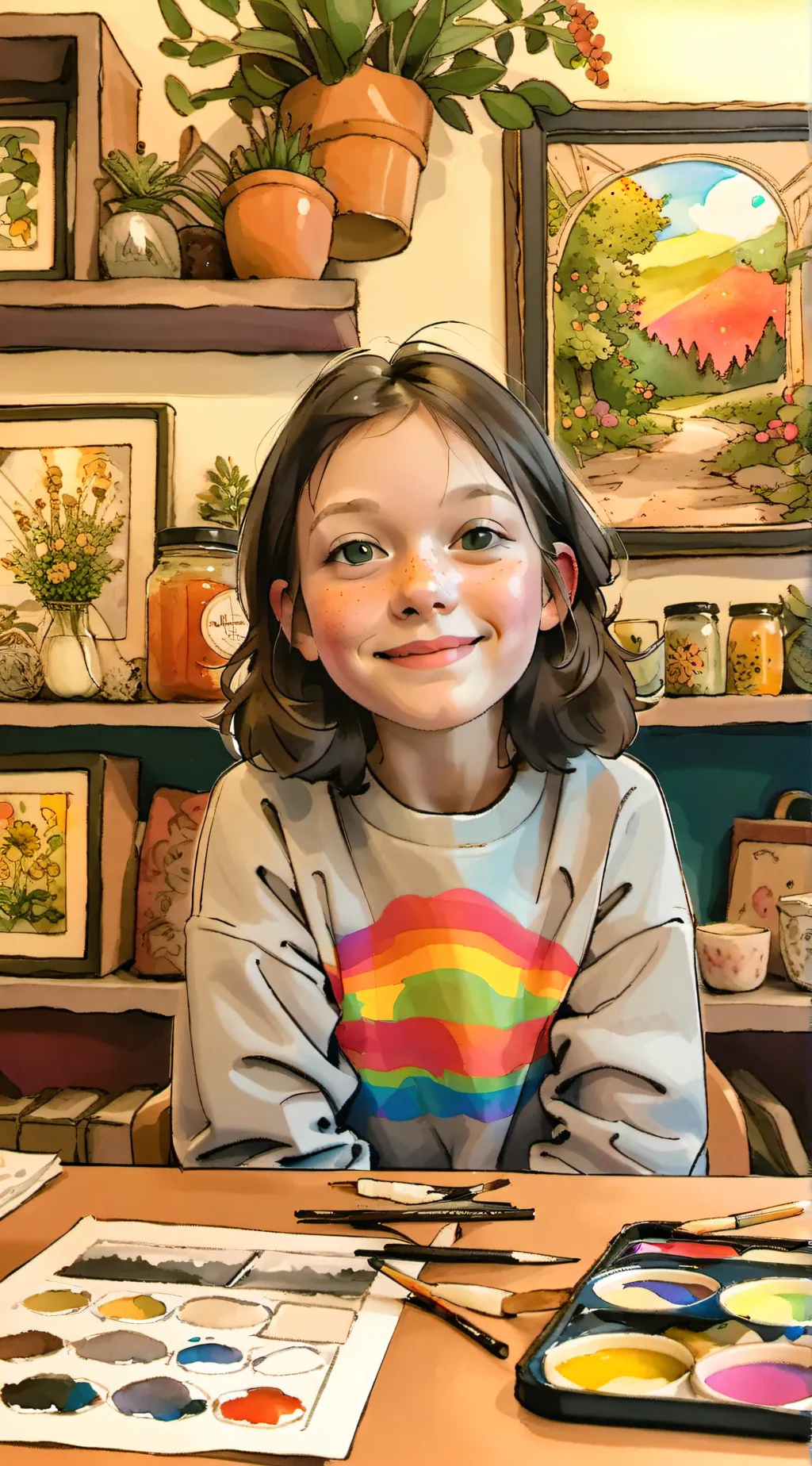 ai character: Isla background