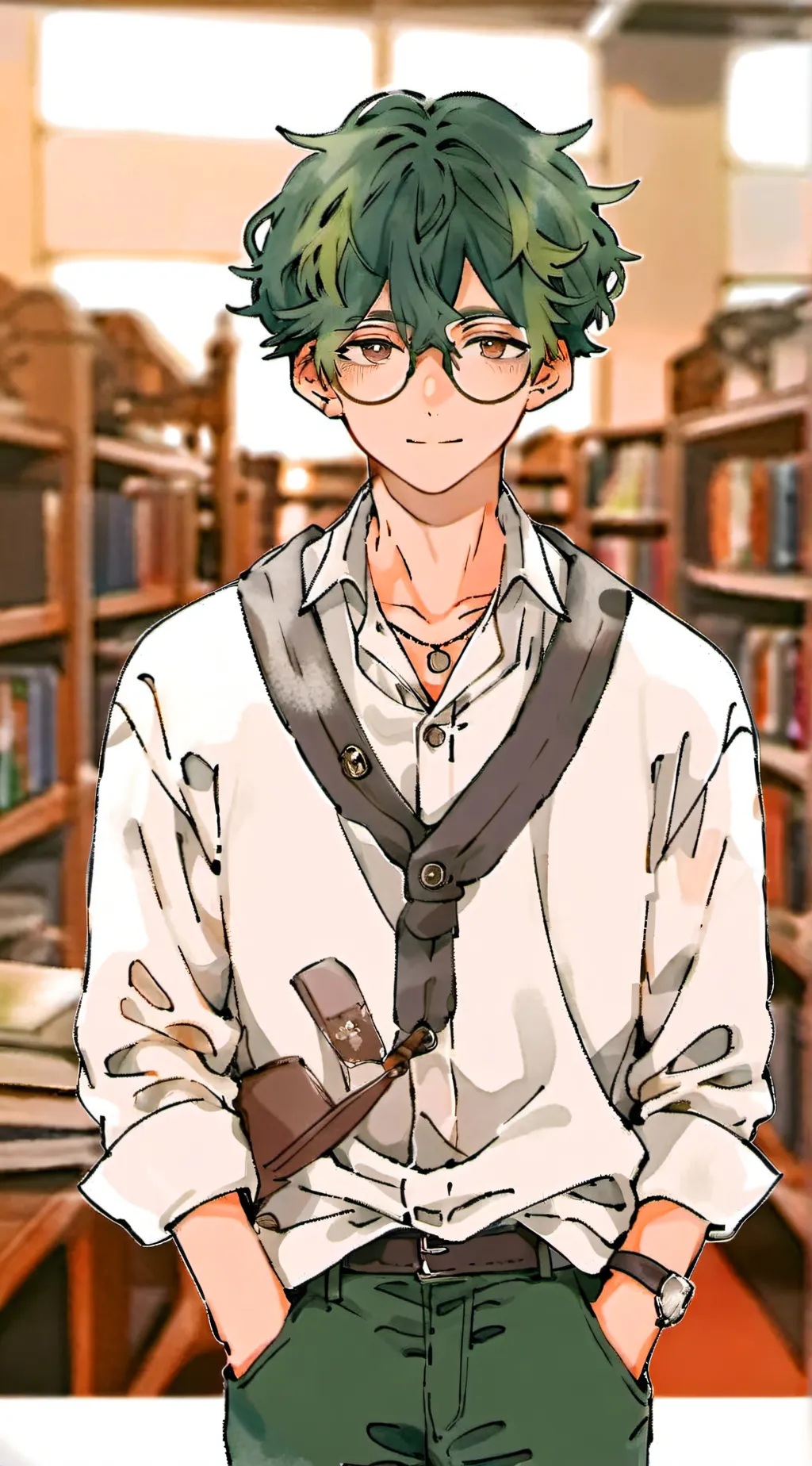 ai character: Austin background