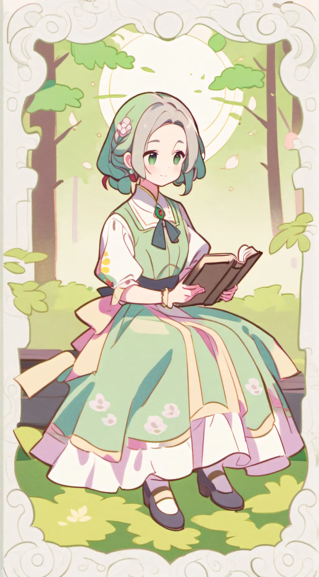 ai character: Amy Roxas background