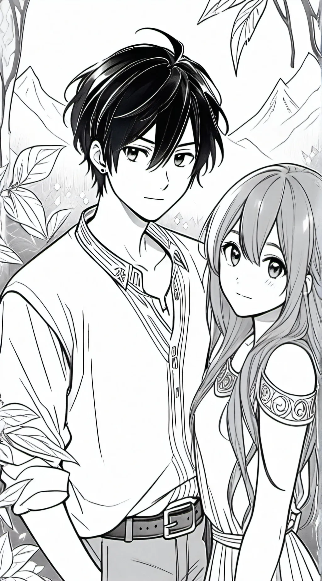 ai character: Aaron  background