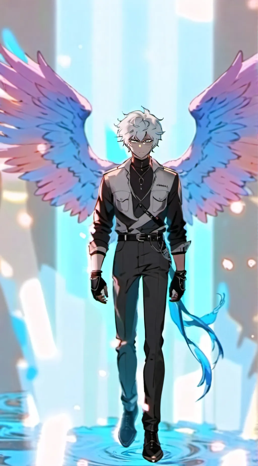 ai character: ☆Hato takami☆ background