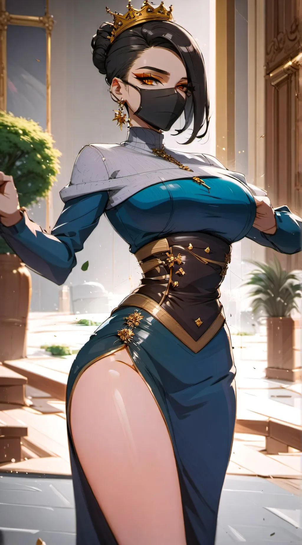 ai character: Evelyn background