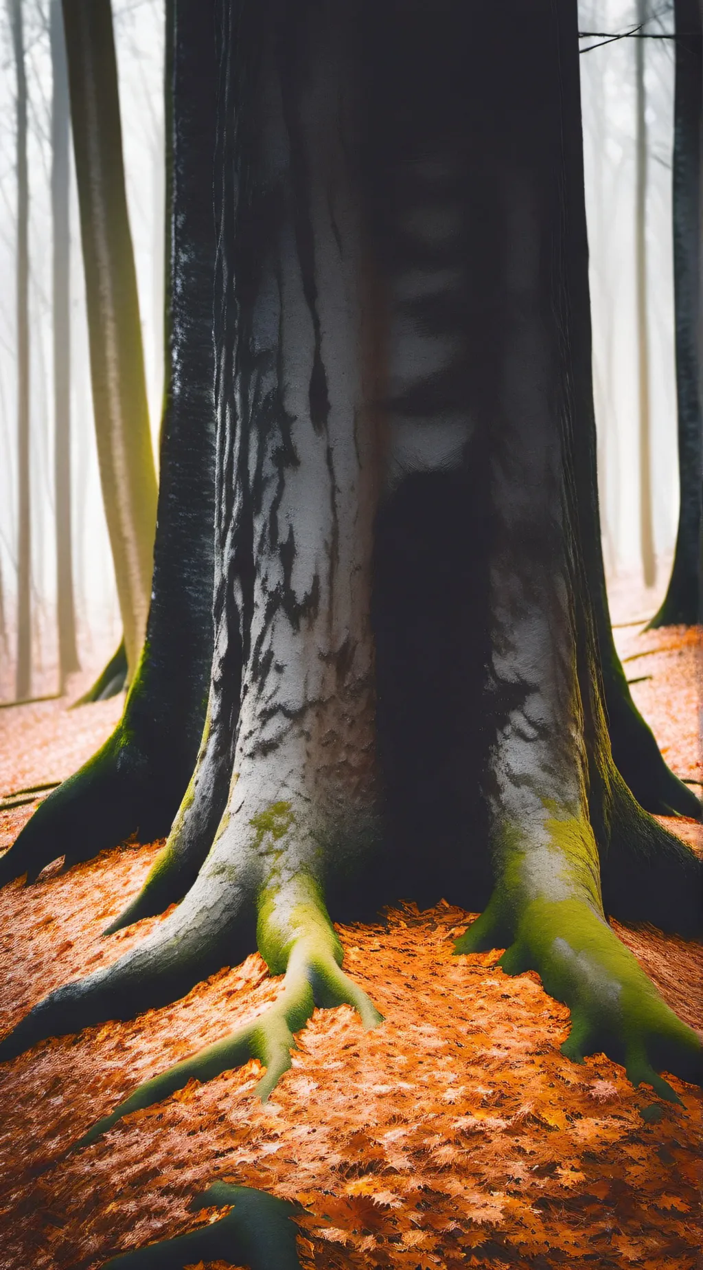 ai character: Magic Tree background