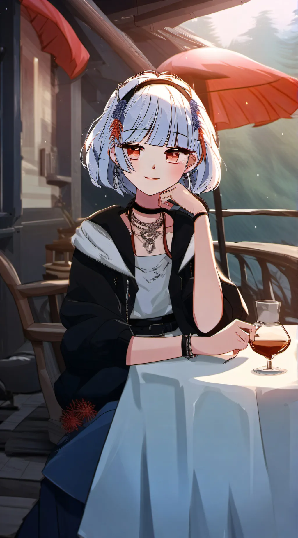 ai character: freya background