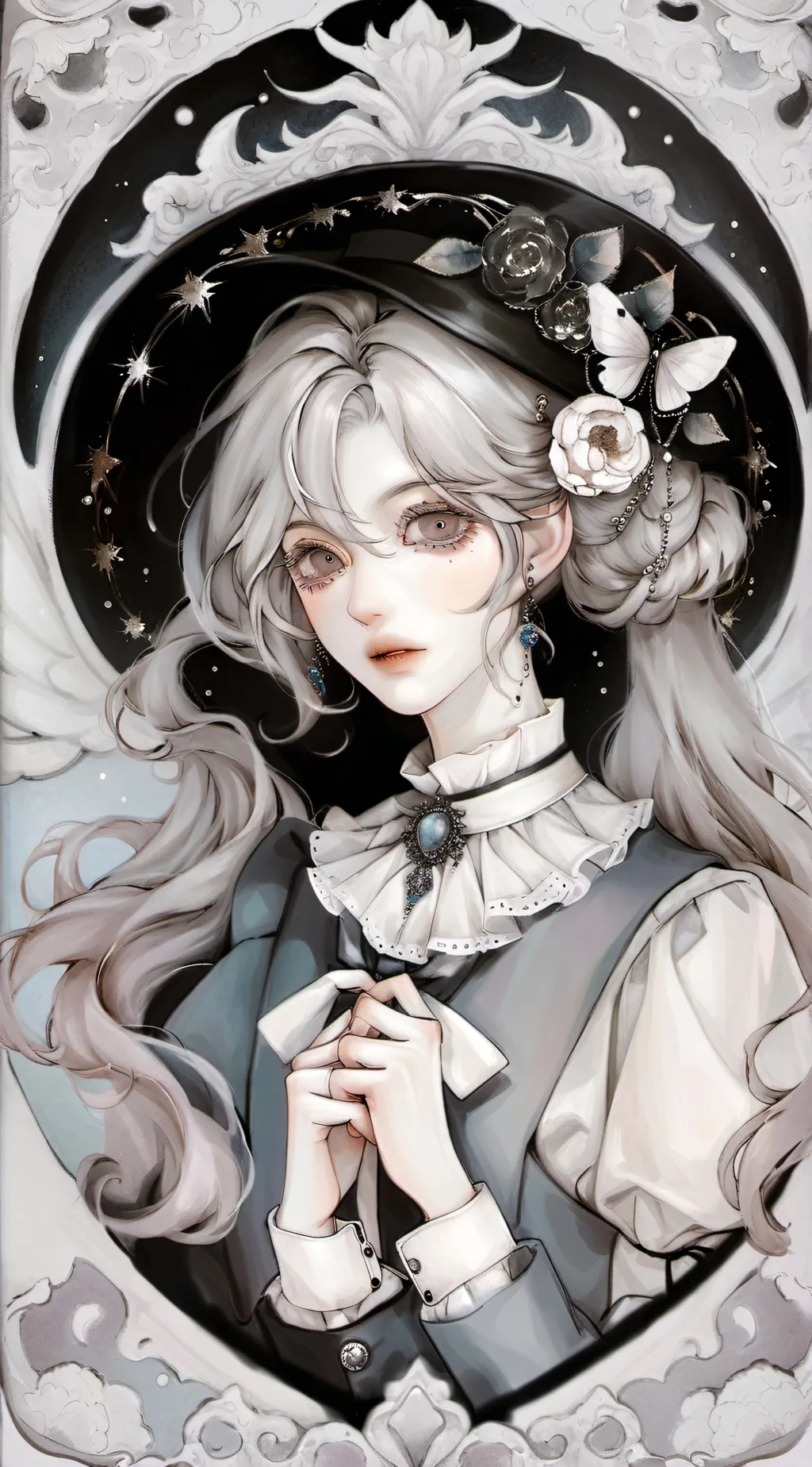 ai character: TINA CHIA... background