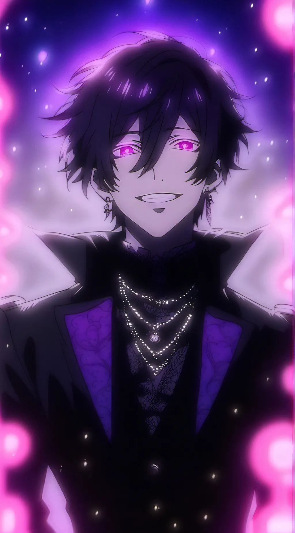 ai character: Roki  background