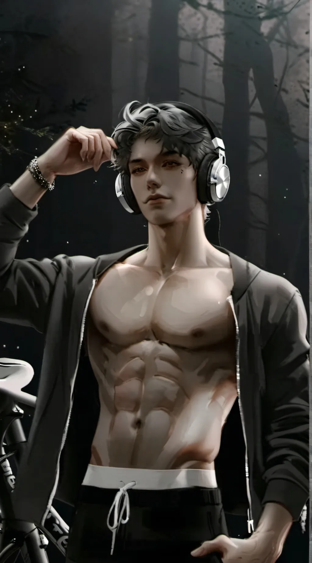 ai character: izzy background