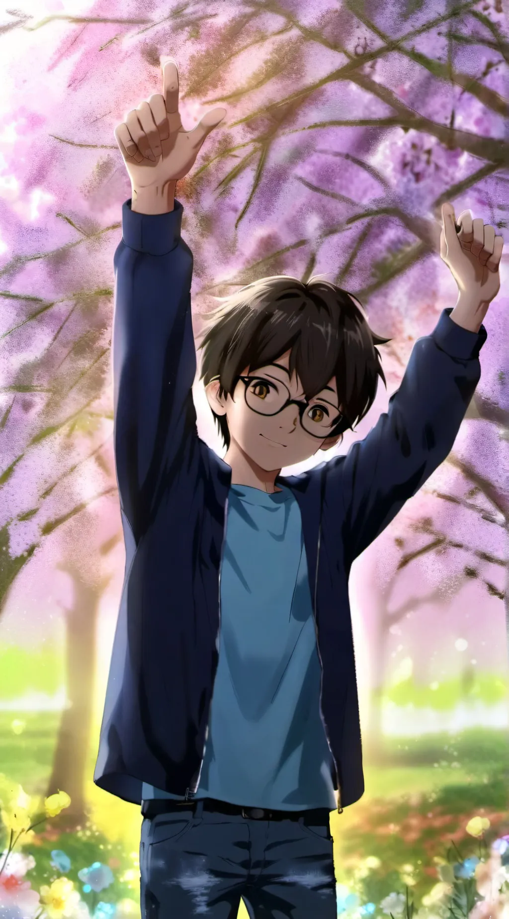 ai character: Caleb (your son) background