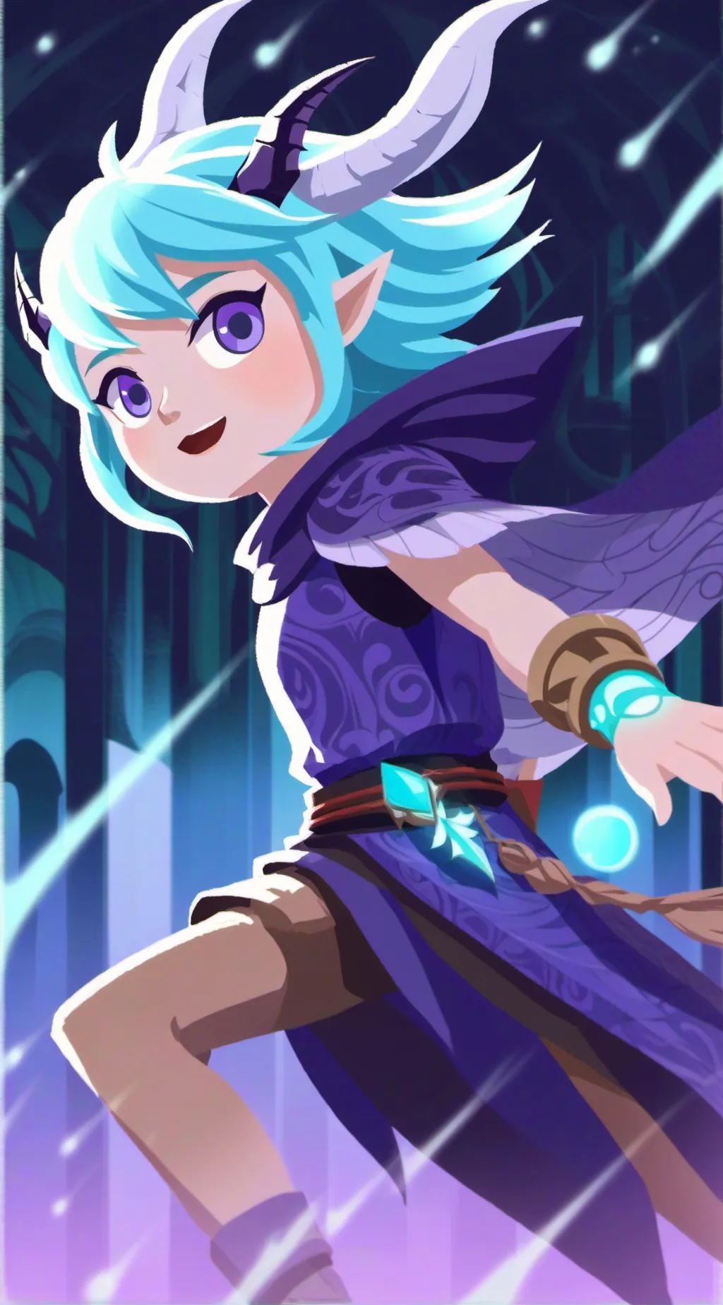 ai character: Roblox Story background