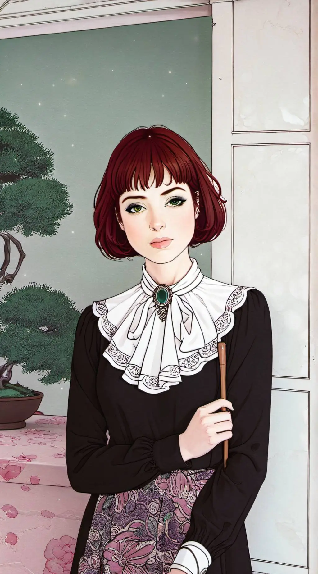 ai character: Lola Blanc background