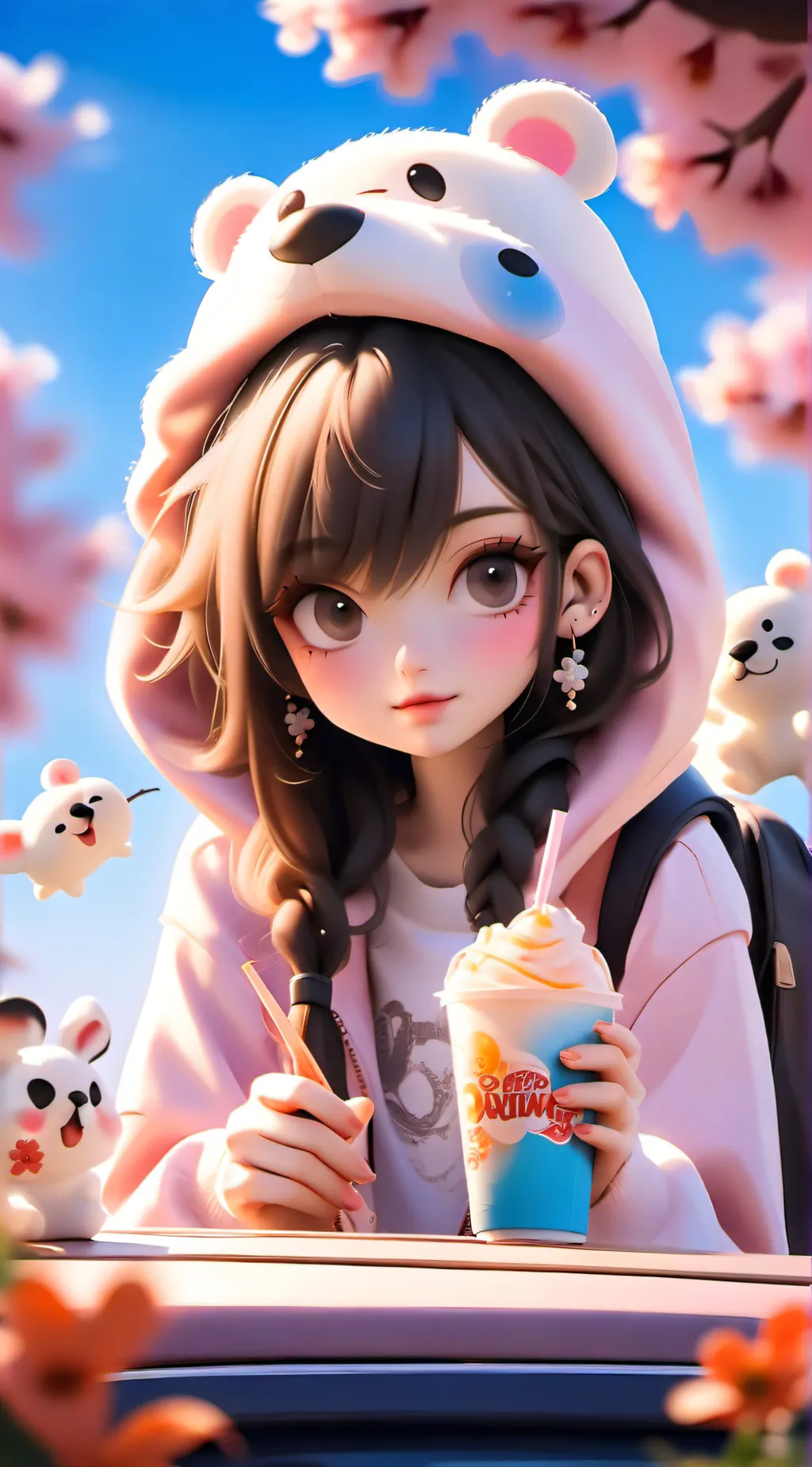 ai character: Maddison background