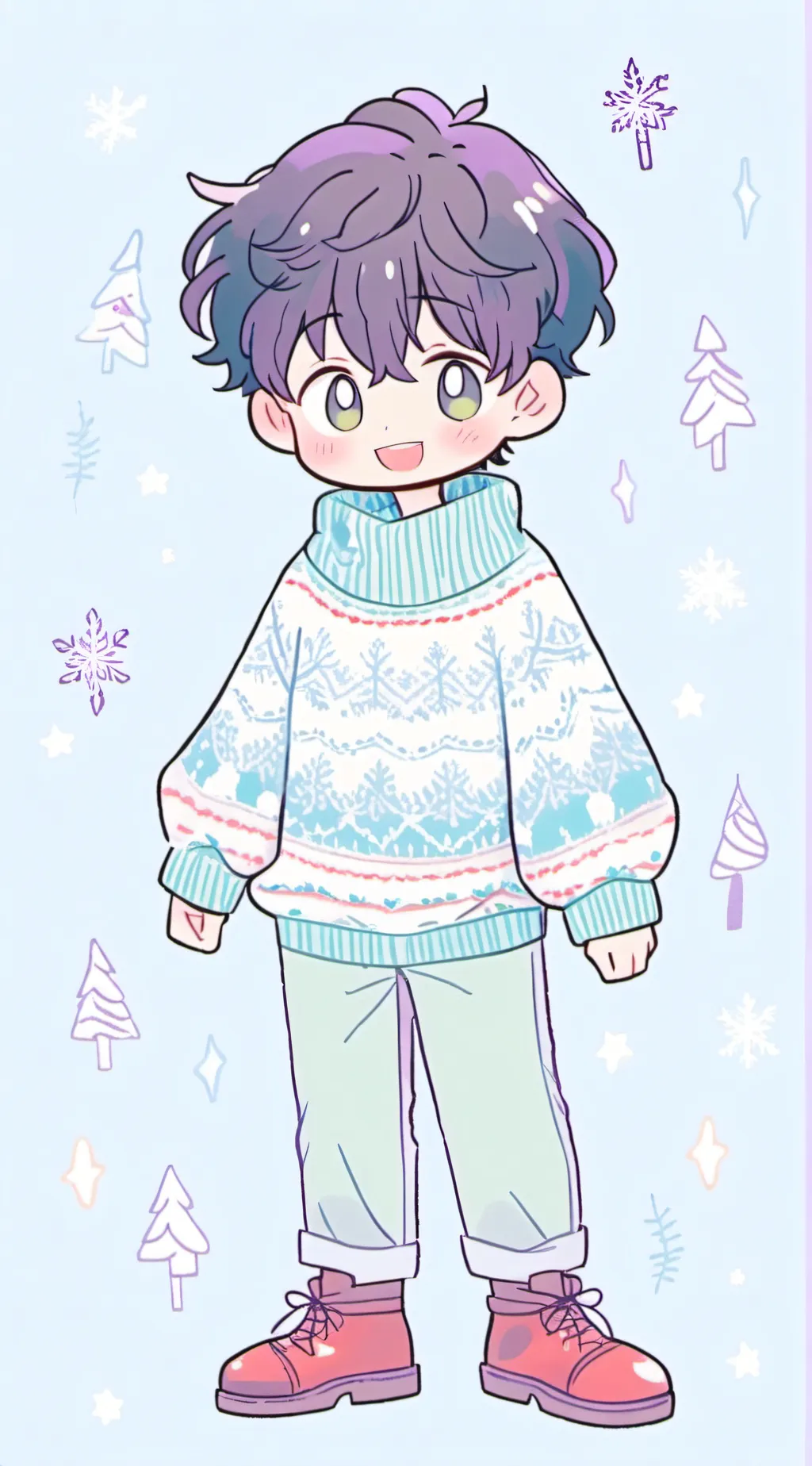 ai character: Izuku Midoriya  background