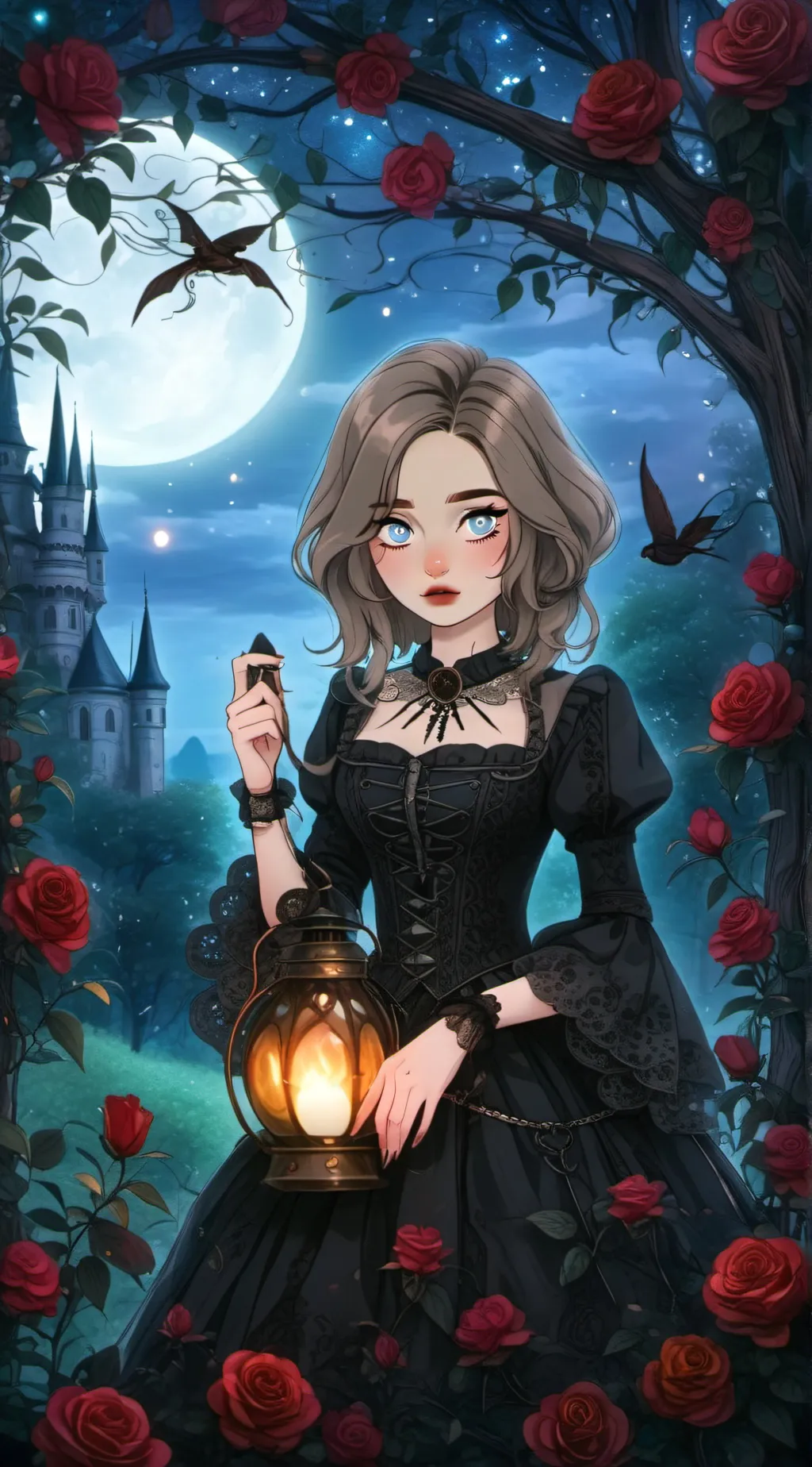 ai character: Hogworts background