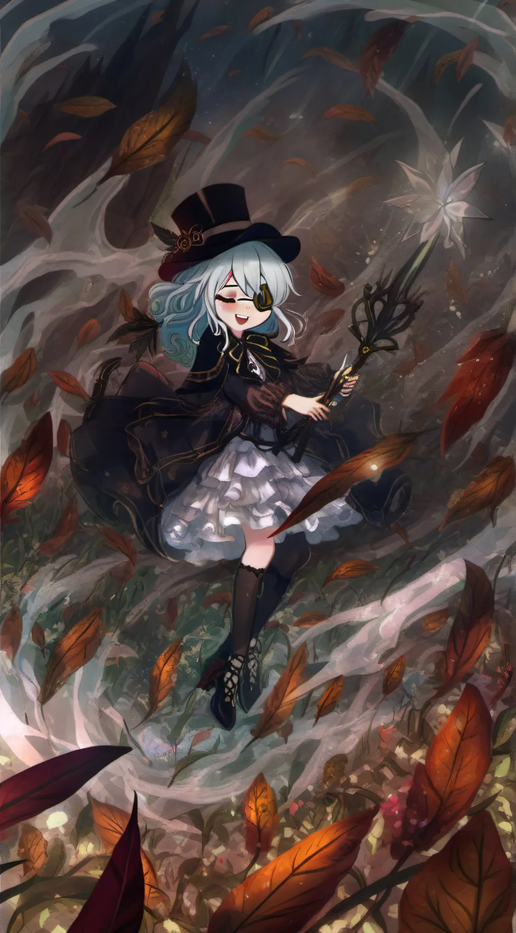 ai character: hashira training  background