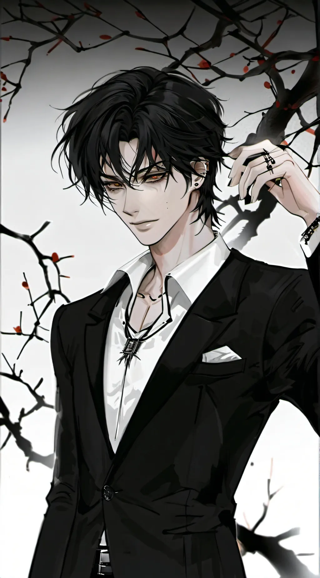 ai character: ⭐ Levi ⭐ background