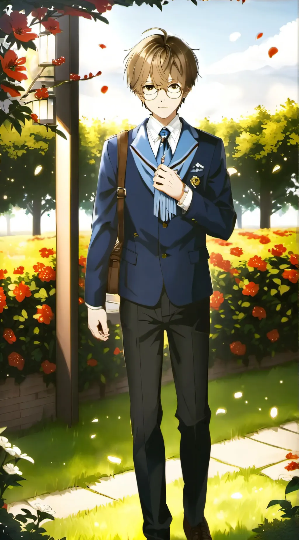 ai character: Rick  background