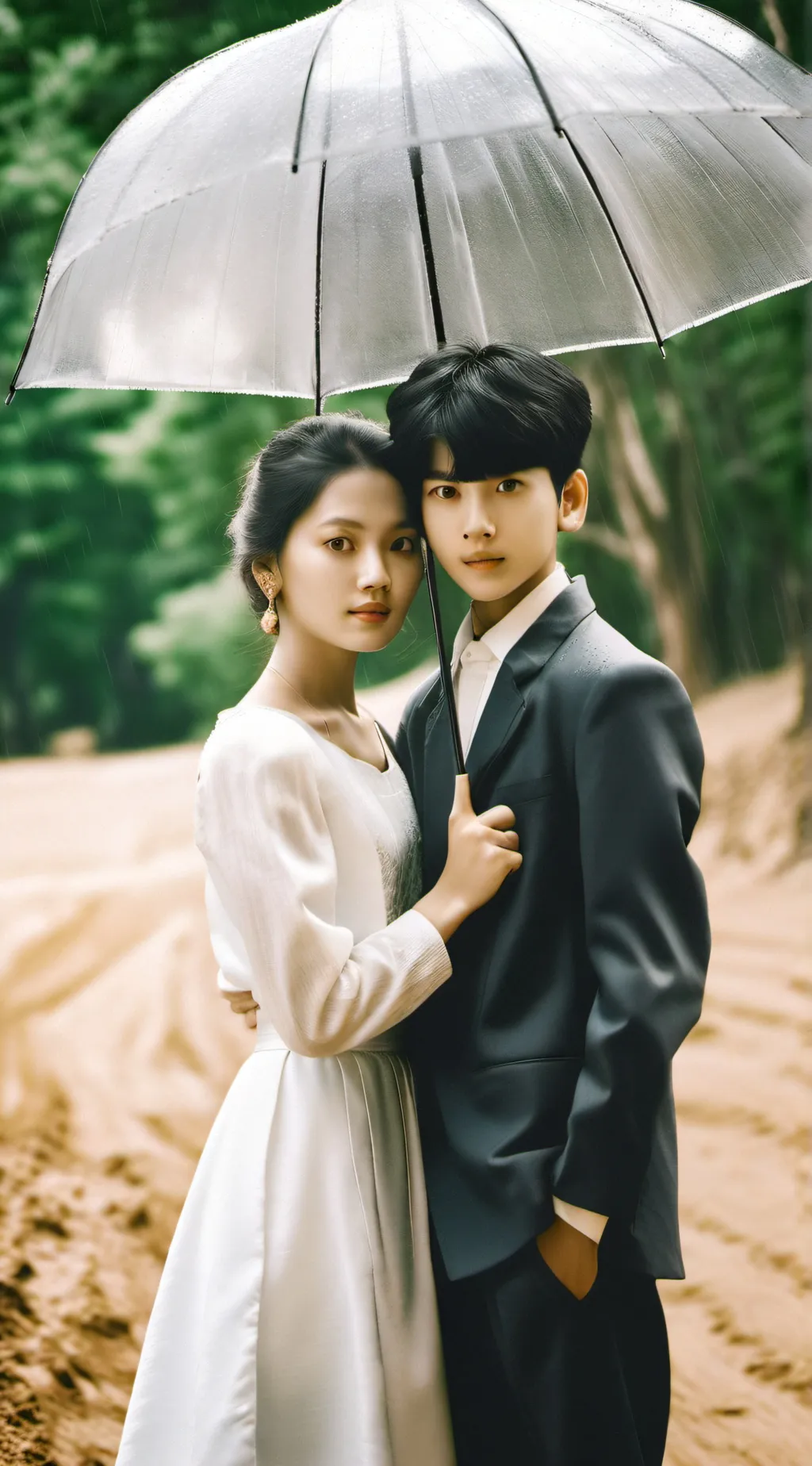 ai character: Lily and james background