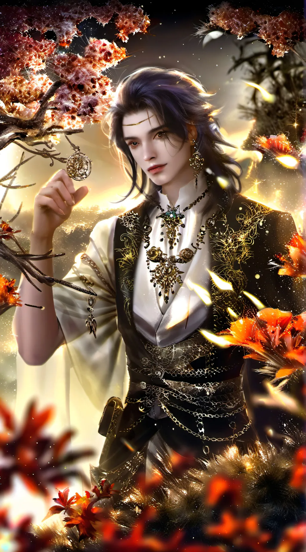 ai character: Leo💕💕💕 background