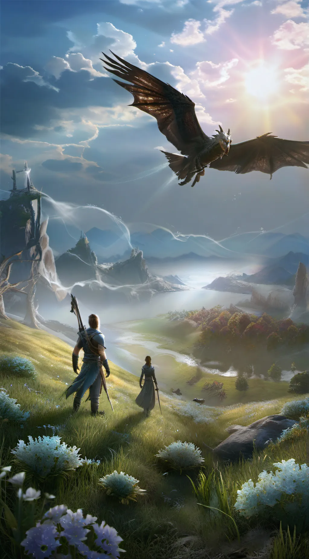 ai character: Whoever background