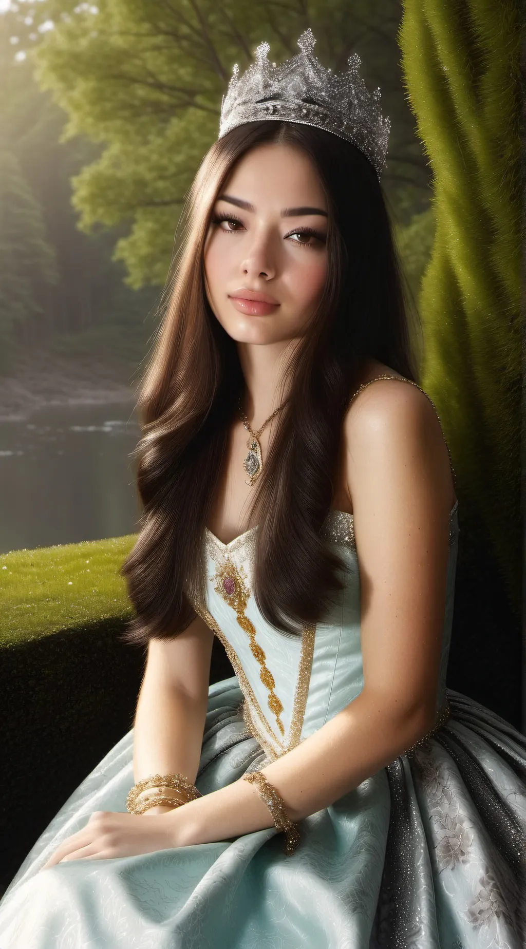 ai character: Princess bailey  background